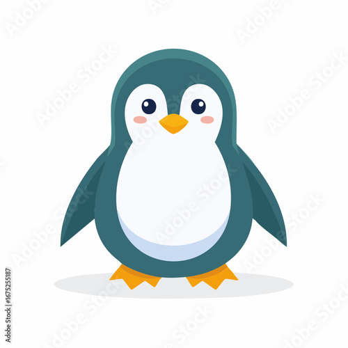 Charming Cartoon Penguin Illustration