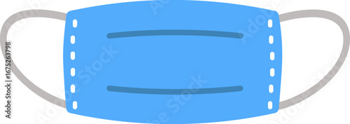 Disposable Medical or Surgical Face Mask Graphic
