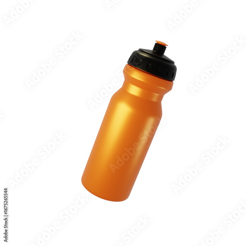 Gym drinks water bottles quench thirst and replenish fluids 3D