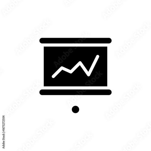 analyst glyph icon