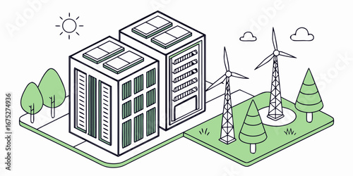 Sustainable urban technology integration with green energy sources for a cleaner environment