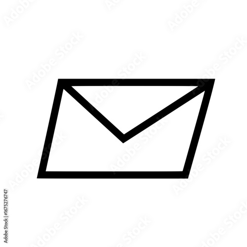 Email Envelope Speed Icon - E-mail close envelope