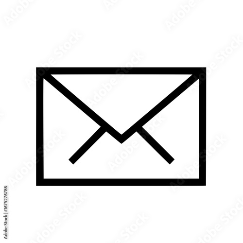 Email Envelope Icon - E-mail close envelope