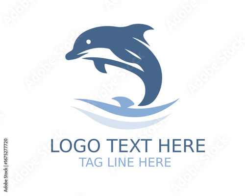 Dolphin Logo Design