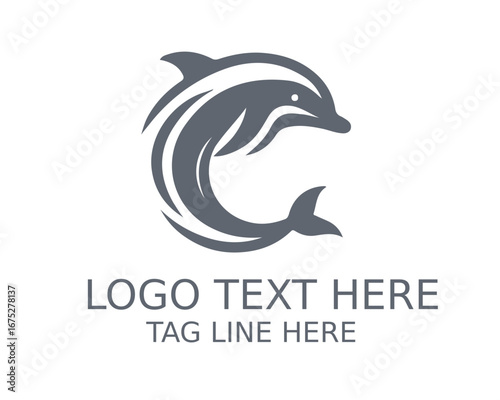 Dolphin Logo Design
