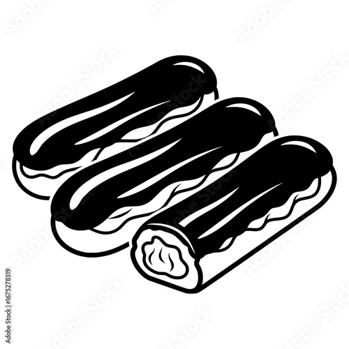 Banana bunch with transparent background