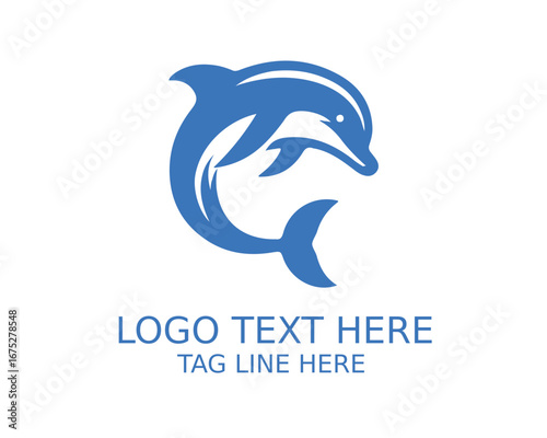 Dolphin Logo Design
