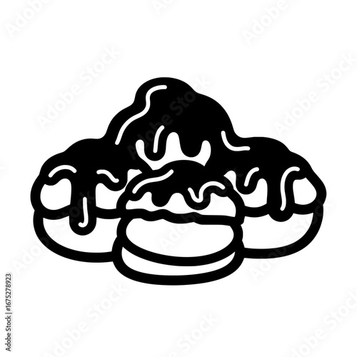 Bowl of noodles with transparent background