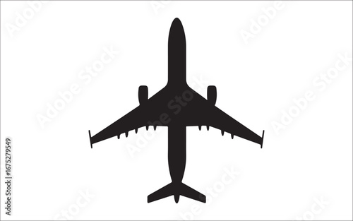 vector illustration of airplane