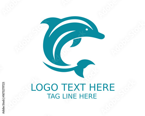 Dolphin Logo Design