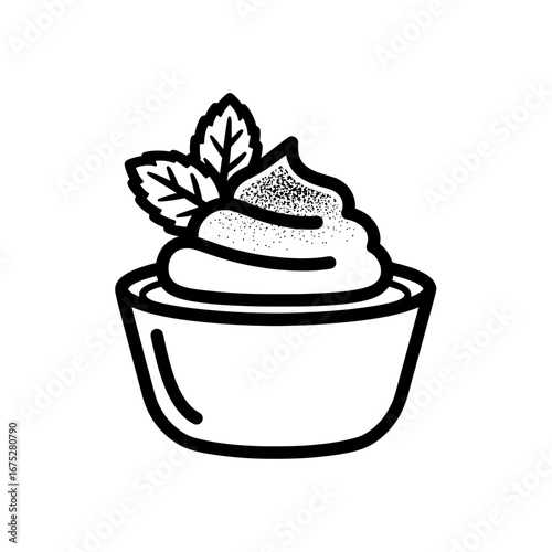 Herbal remedies in a bowl with transparent background