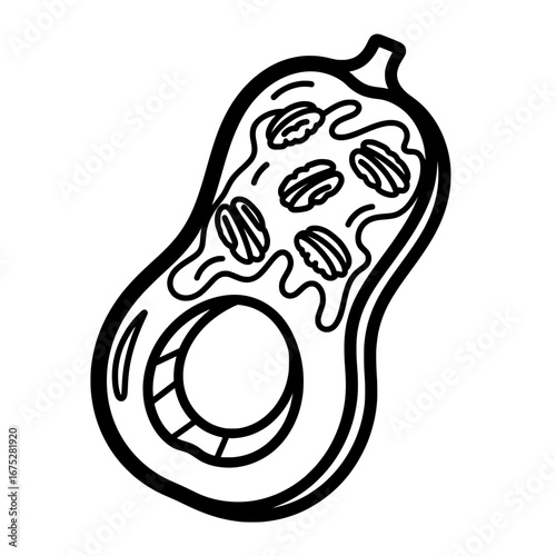 Petri dish with bacteria and yeast with transparent background