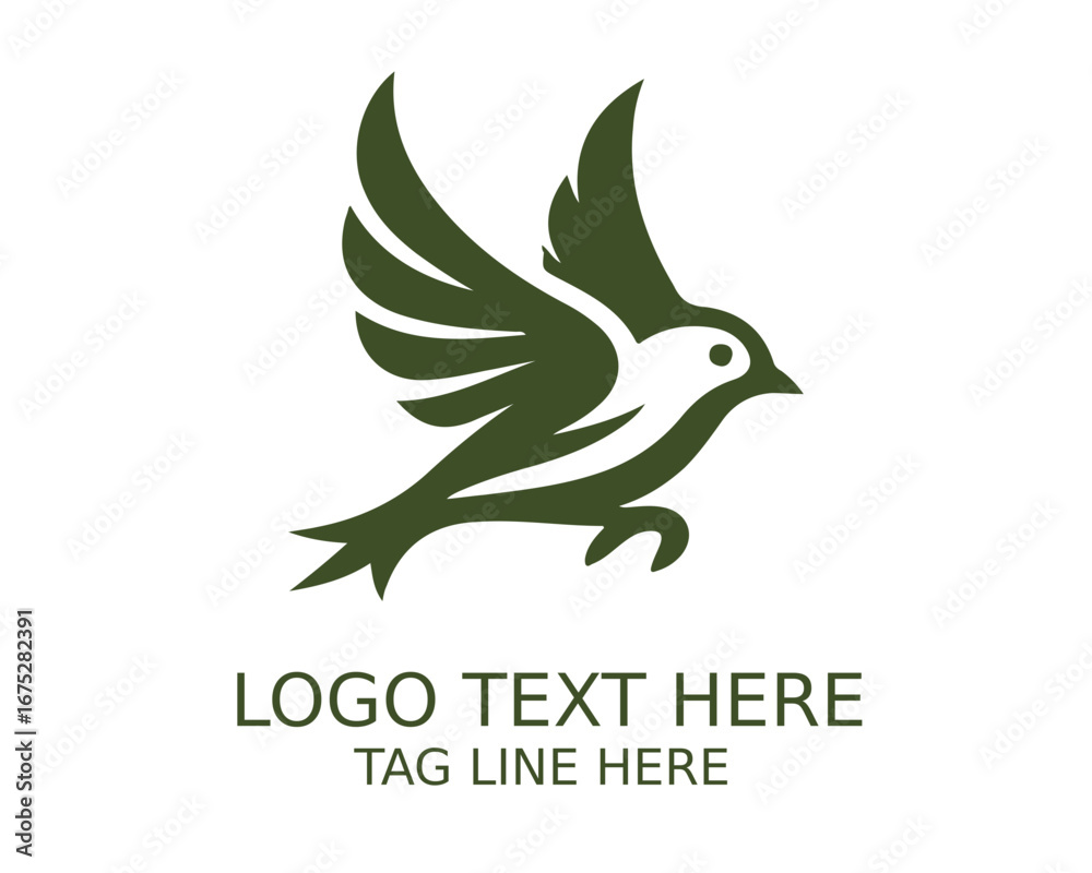 Obraz premium Bird Logo Design