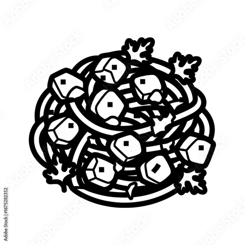 Pizza with transparent background