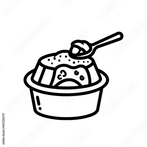 Soup bowl with transparent background