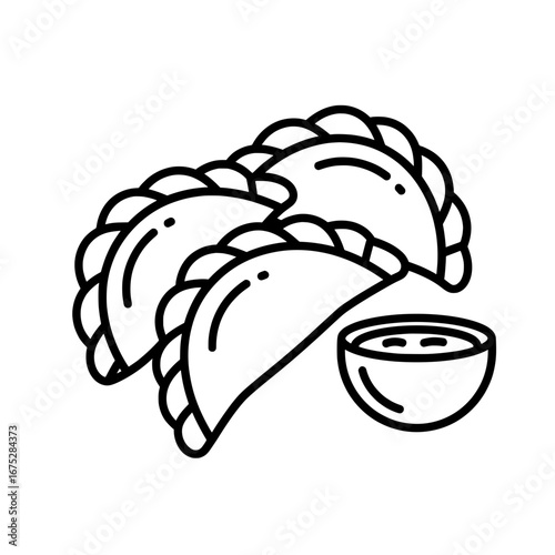 Tacos with transparent background