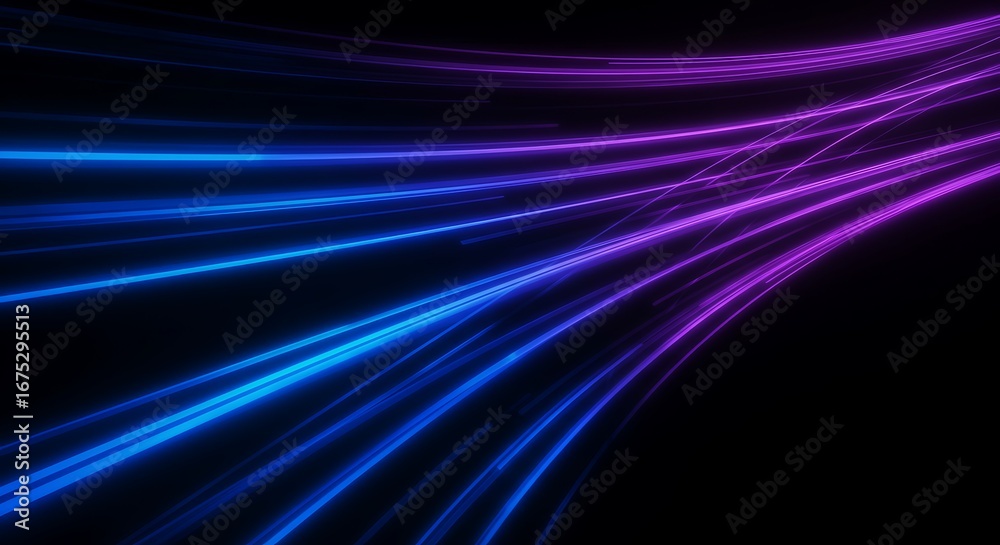 Fototapeta premium Abstract light streaks