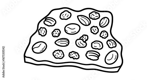 Pizza slice with transparent background