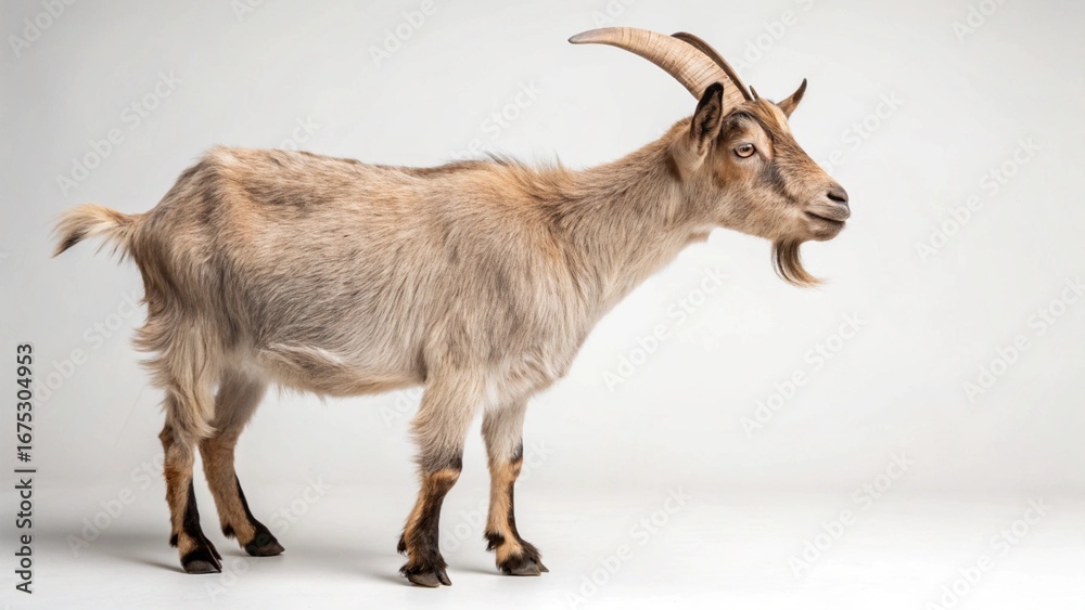 Fototapeta premium Kiko Goat on studio background