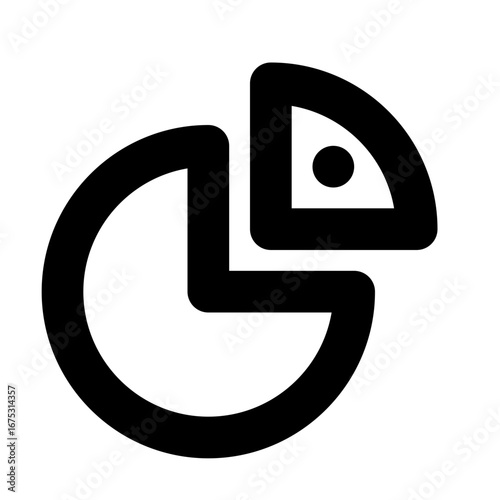 Pie Chart Outline Icon