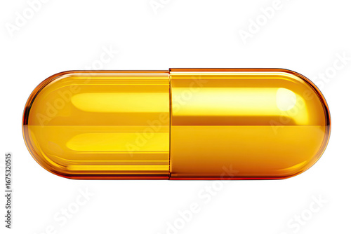 Wallpaper Mural  Probiotic capsule container, isolated on white background Torontodigital.ca