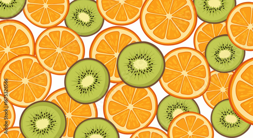 Fresh Citrus Fruit Pattern