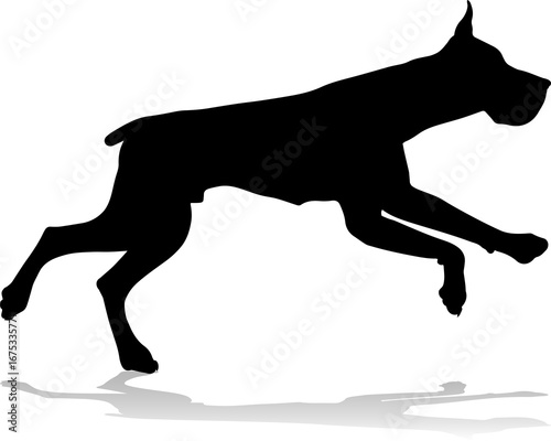 Dog Silhouette Pet Animal