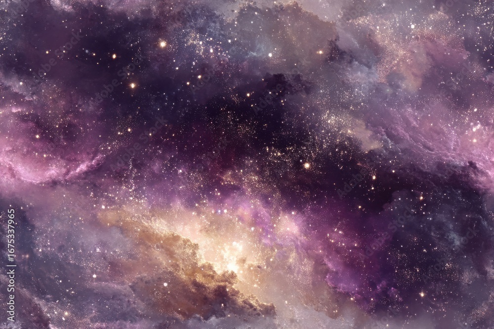 Obraz premium space galaxy background