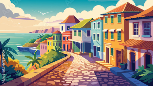 Island of Gorée, Senegal
Pastel-hued colonial houses line cobbled streets, their facades whispering stories of history and resilience, overlooking shimmering Atlantic waters that reflect Gorée’s timel