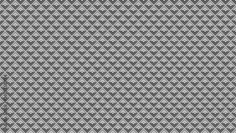 Fototapeta premium Seamless geometric pattern gray and white texture background for graphic design and web use