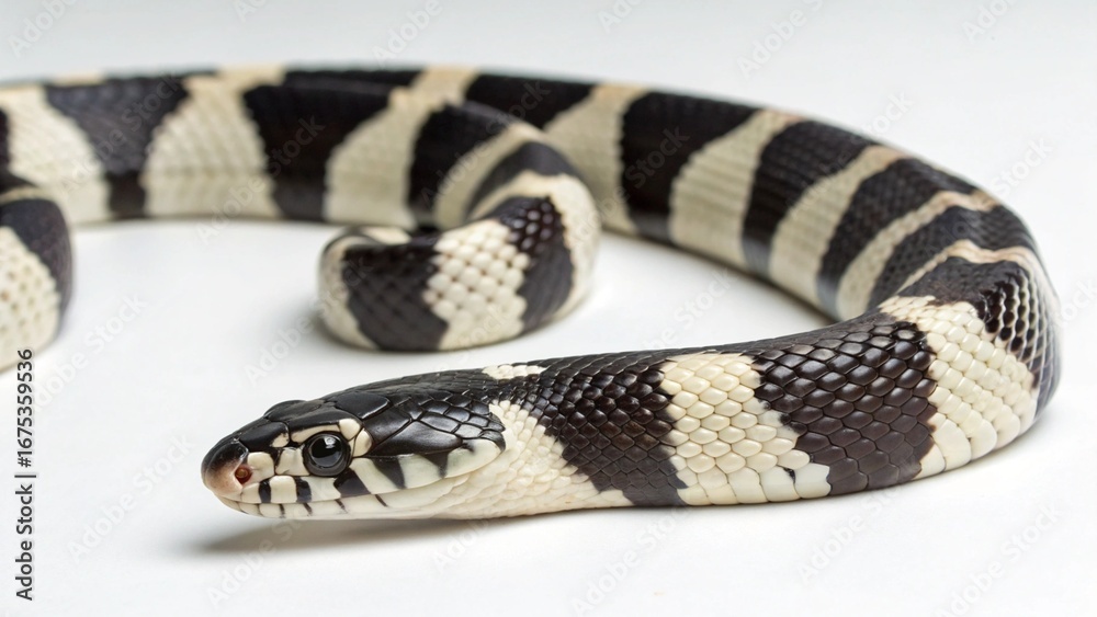 Obraz premium King Snake on studio background