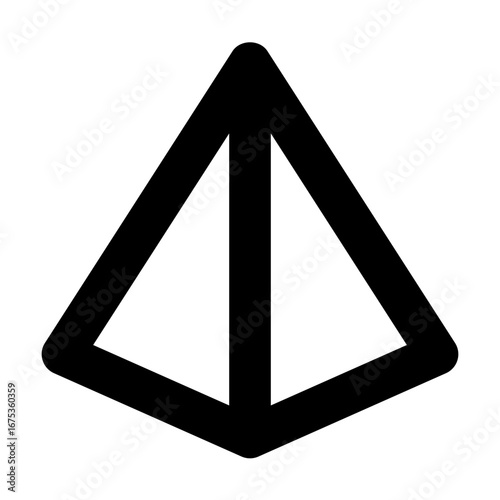 Piramid Filled Icon
