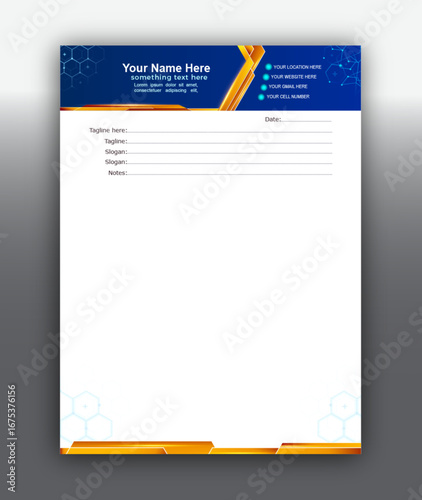 Corporate Pad Design template
