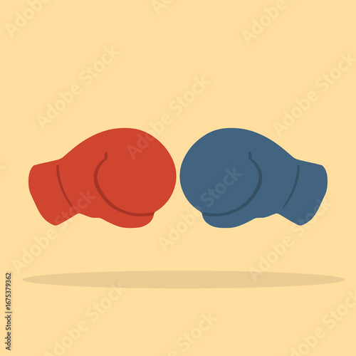 boxing glove icon concept design