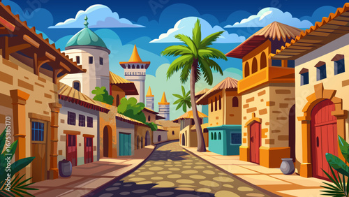 Stone Town of Zanzibar, Tanzania
Coral stone buildings with carved wooden doors line narrow streets, blending Arabian, Indian, and African influences into a unique coastal heritage, glowing beneath tr