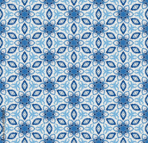 blue ethnic ikat geometric seamless pattern. design for background, notebook cover, carpet, cloth, batik, textile, paper print, sarong, card, floor, curtain, fabric print, ceramic