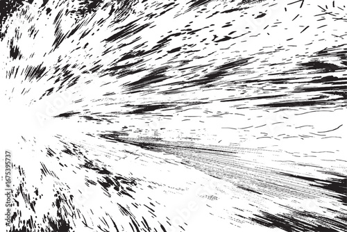 Abstract Speed Lines Explosion Effect