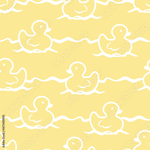 cute duck seamless pattern design for background, wallpaper, textile design, fabric, card, wrapping paper, carpet, notebook, diary cover, blanket, blanket for kids, decorative and etc.