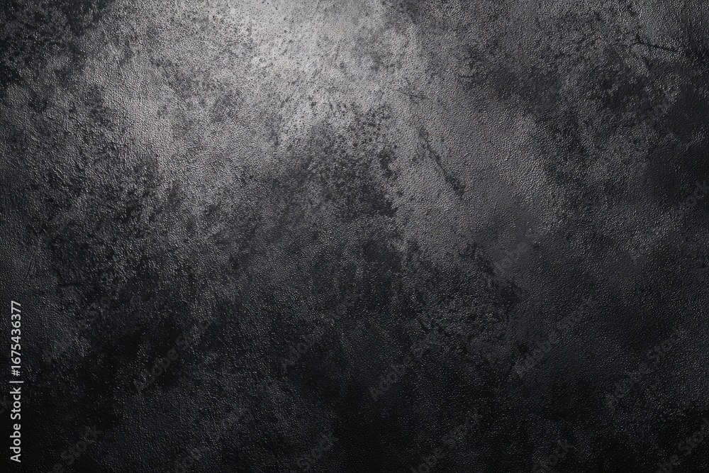 Fototapeta premium Dark textured surface with light highlights