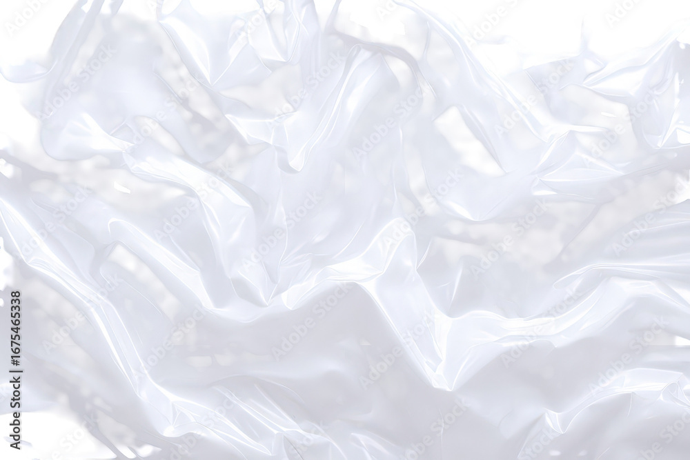 Obraz premium White Fabric Drape Texture Background