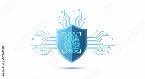 Cybersecurity Awareness Shield Digital Protection and Identity Security