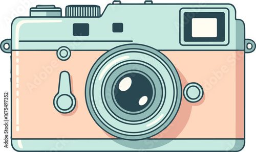 Retro Camera Illustration Vintage  Equipment