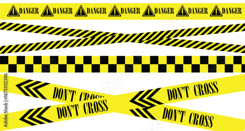 police line vector