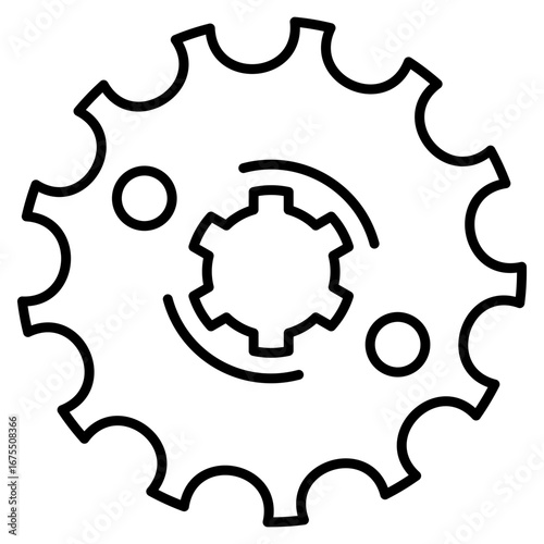 Front Sprocket Icon