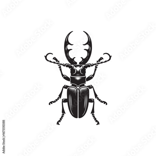 Longhorn Beetle Vector (6).eps