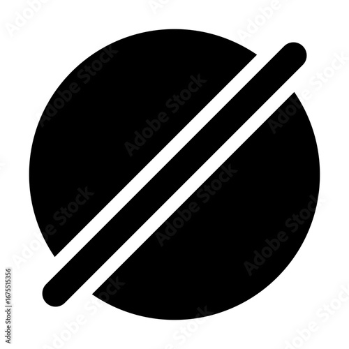 Ban Icon  Filled