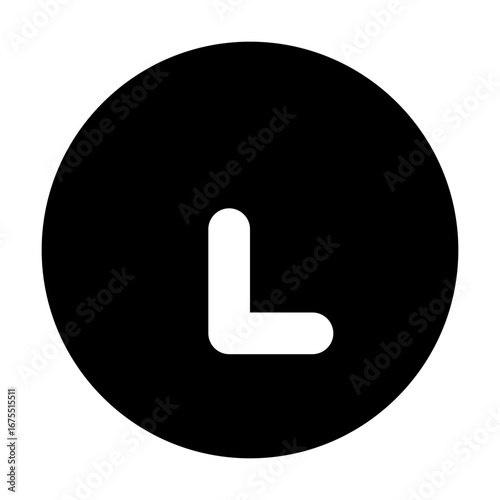 Clock Off Icon  Filled