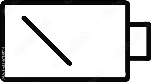 Low Battery Symbol power energy