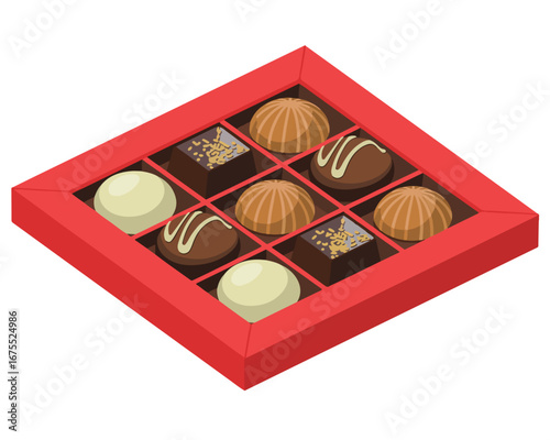 A gold coin chest is filled with delicious, sweet chocolate candies