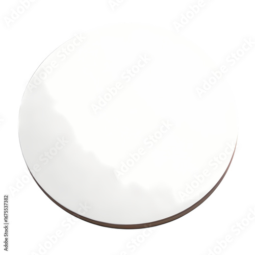 Perfect White Circle: Versatile Background for Design Projects